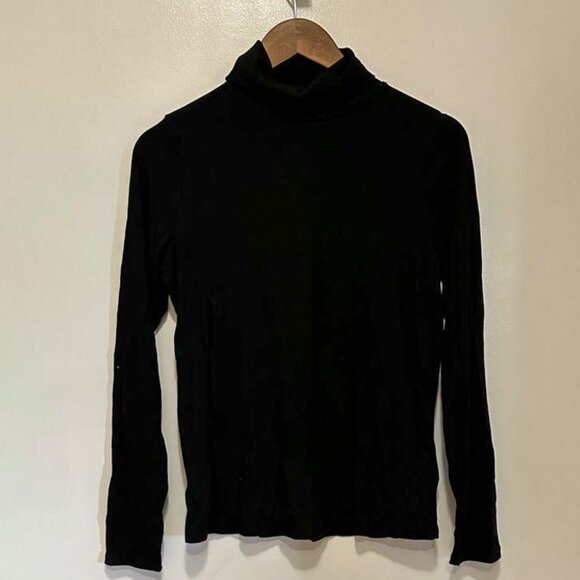 Black Turtleneck Sweater - Picture 5 of 5